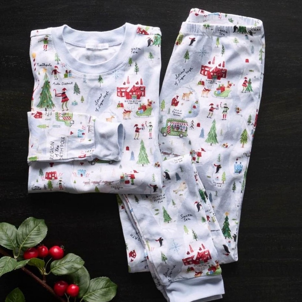 Pottery Barn North Pole Christmas pajamas-snug fit Adult Medium